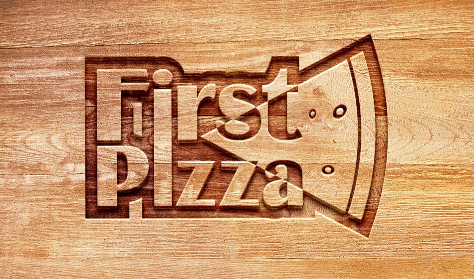 First Pizza Logo Tasarımı