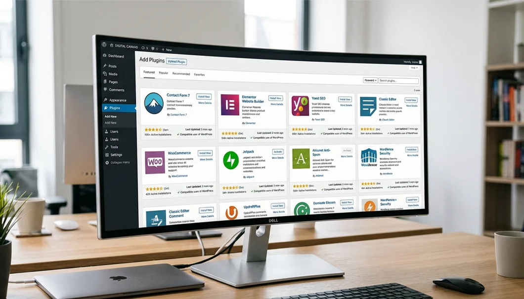 WordPress eklenti yönetim ekranı